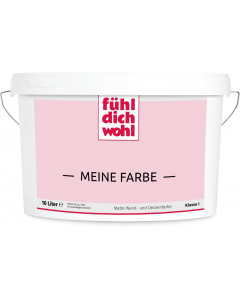 Wandfarbe "Meine Farbe", 10 Liter
