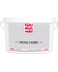 Wandfarbe "Meine Farbe", 10 Liter