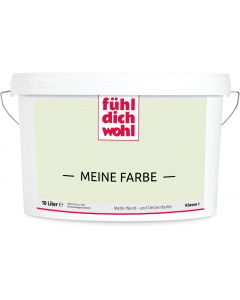 Wandfarbe "Meine Farbe", 10 Liter