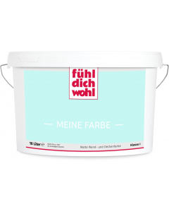 Wandfarbe "Meine Farbe", 10 Liter