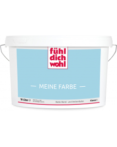 Wandfarbe "Meine Farbe", 10 Liter