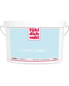 Wandfarbe "Meine Farbe", 10 Liter