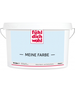 Wandfarbe "Meine Farbe", 10 Liter