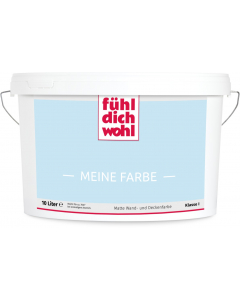 Wandfarbe "Meine Farbe", 10 Liter