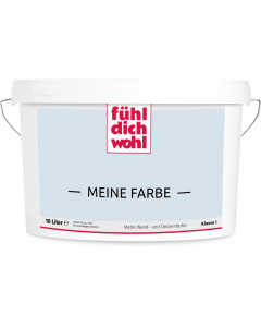 Wandfarbe "Meine Farbe", 10 Liter