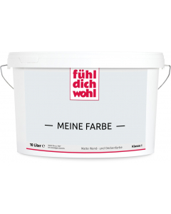 Wandfarbe "Meine Farbe", 10 Liter