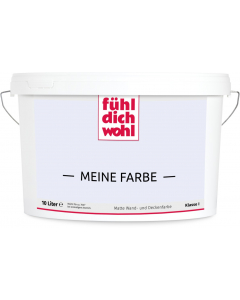 Wandfarbe "Meine Farbe", 10 Liter