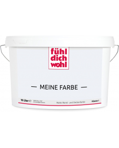 Wandfarbe "Meine Farbe", 10 Liter