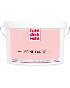 Wandfarbe "Meine Farbe", 10 Liter