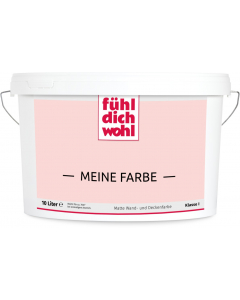 Wandfarbe "Meine Farbe", 10 Liter