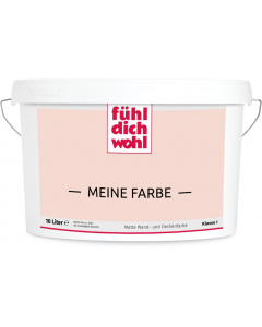 Wandfarbe "Meine Farbe", 10 Liter