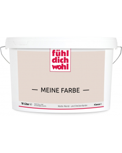 Wandfarbe "Meine Farbe", 10 Liter