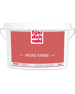 Wandfarbe "Meine Farbe", 10 Liter