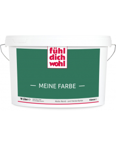 Wandfarbe "Meine Farbe", 10 Liter