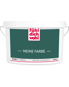 Wandfarbe "Meine Farbe", 10 Liter