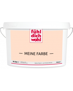 Wandfarbe "Meine Farbe", 10 Liter