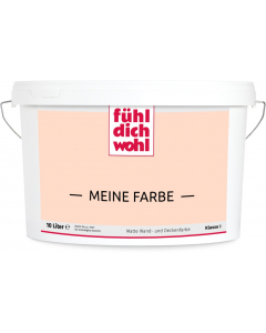 Wandfarbe "Meine Farbe", 10 Liter