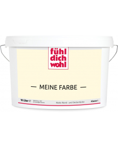 Wandfarbe "Meine Farbe", 10 Liter