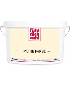 Wandfarbe "Meine Farbe", 10 Liter