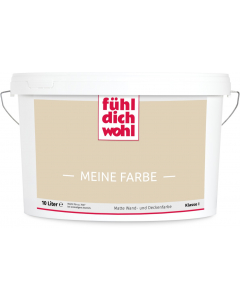 Wandfarbe "Meine Farbe", 10 Liter