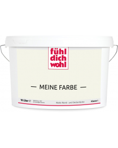 Wandfarbe "Meine Farbe", 10 Liter