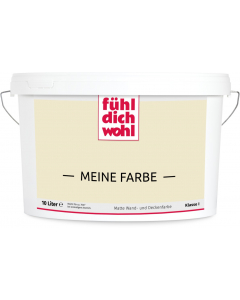 Wandfarbe "Meine Farbe", 10 Liter