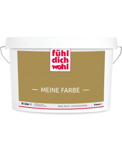 Wandfarbe "Meine Farbe", 10 Liter