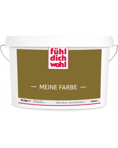 Wandfarbe "Meine Farbe", 10 Liter