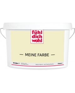 Wandfarbe "Meine Farbe", 10 Liter
