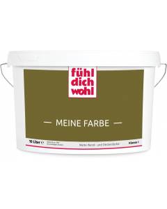 Wandfarbe "Meine Farbe", 10 Liter