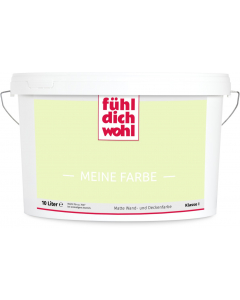 Wandfarbe "Meine Farbe", 10 Liter