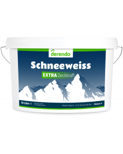 Derendo EXTRA Schneeweiss - mit EXTRA Deckkraft - 10 Liter