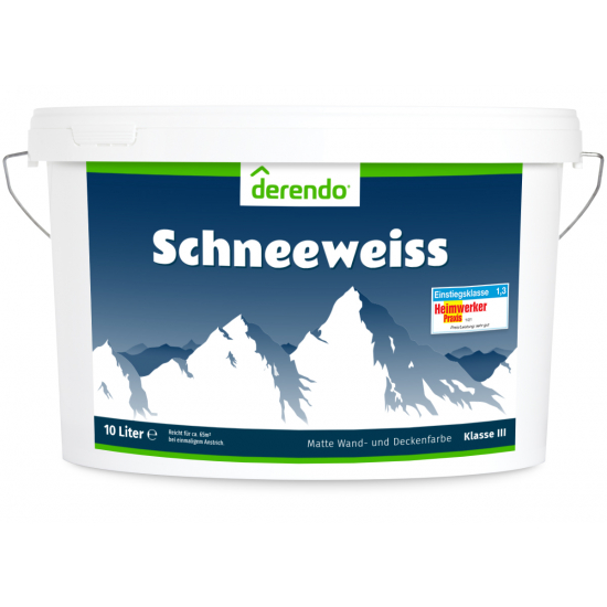 Derendo Schneeweiss - 10 Liter - Unser Topseller