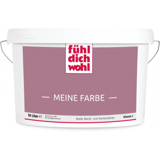 Wandfarbe "Meine Farbe", 10 Liter