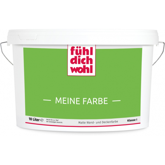Wandfarbe "Meine Farbe", 10 Liter