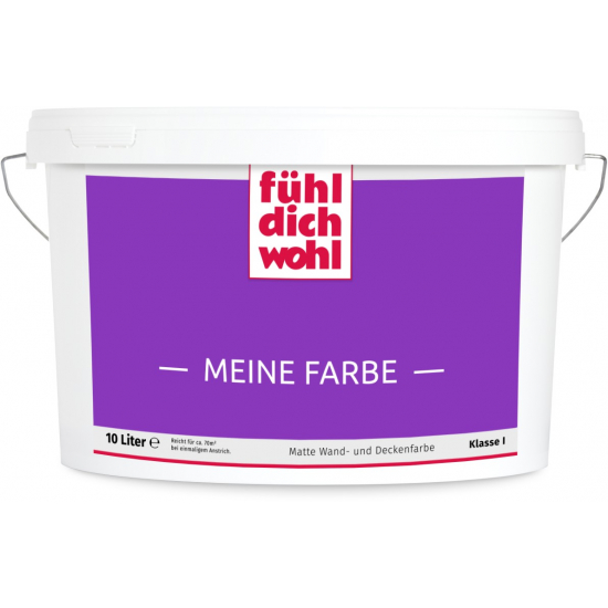 Wandfarbe "Meine Farbe", 10 Liter