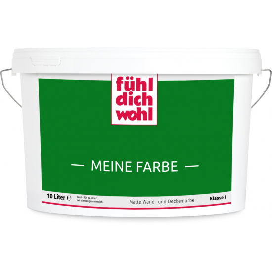 Wandfarbe "Meine Farbe", 10 Liter