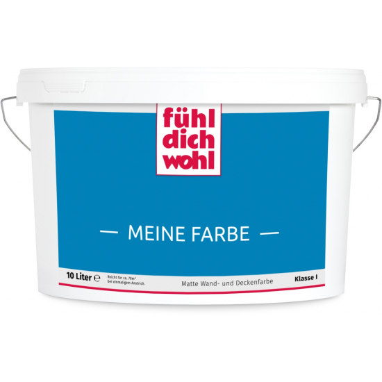 Wandfarbe "Meine Farbe", 2,5 - 5 oder 10 Liter