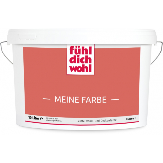 Wandfarbe "Meine Farbe", 10 Liter