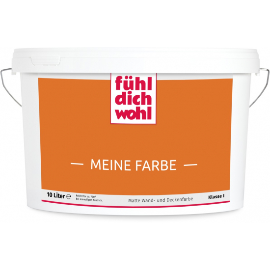 Wandfarbe "Meine Farbe", 10 Liter