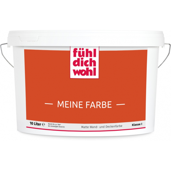 Wandfarbe "Meine Farbe", 10 Liter