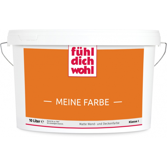 Wandfarbe "Meine Farbe", 10 Liter