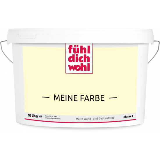 Wandfarbe "Meine Farbe", 10 Liter