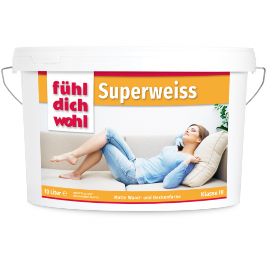 Fühl Dich Wohl Superweiss - 10 Liter